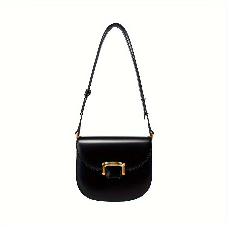 Trendy Saddle Bag - New Arrival, Retro Style, Crossbody, Shoulder Bag, Ladies Handbag, Wedding Bag, Stylish and Elegant Design