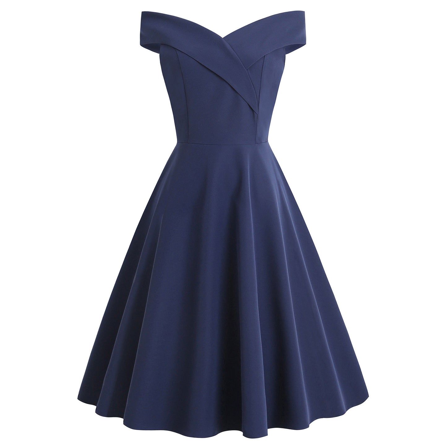 IKEARLAX European and American Evening Dress Cross-Border Women's Clothing off-Neck Dress Cocktail Party Dinner Suit Party Dress