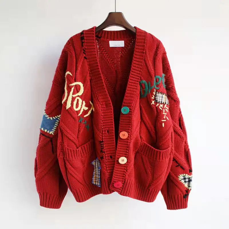 Designers Clothes Women Sweaters Winter Cardigan Cashmere Blend Fashion High Quality 3 Colors Costume 66