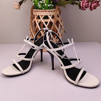 slippers sandal slides Classics Women shoes heels Sandals fashion Beach Thick bottom Dress Shoe Alphabet lady Sandal Leather High heel lides A5+