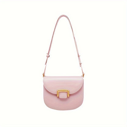 Trendy Saddle Bag -  New Arrival, Retro Style, Crossbody, Shoulder Bag, Ladies Handbag, Wedding Bag, Stylish and Elegant Design